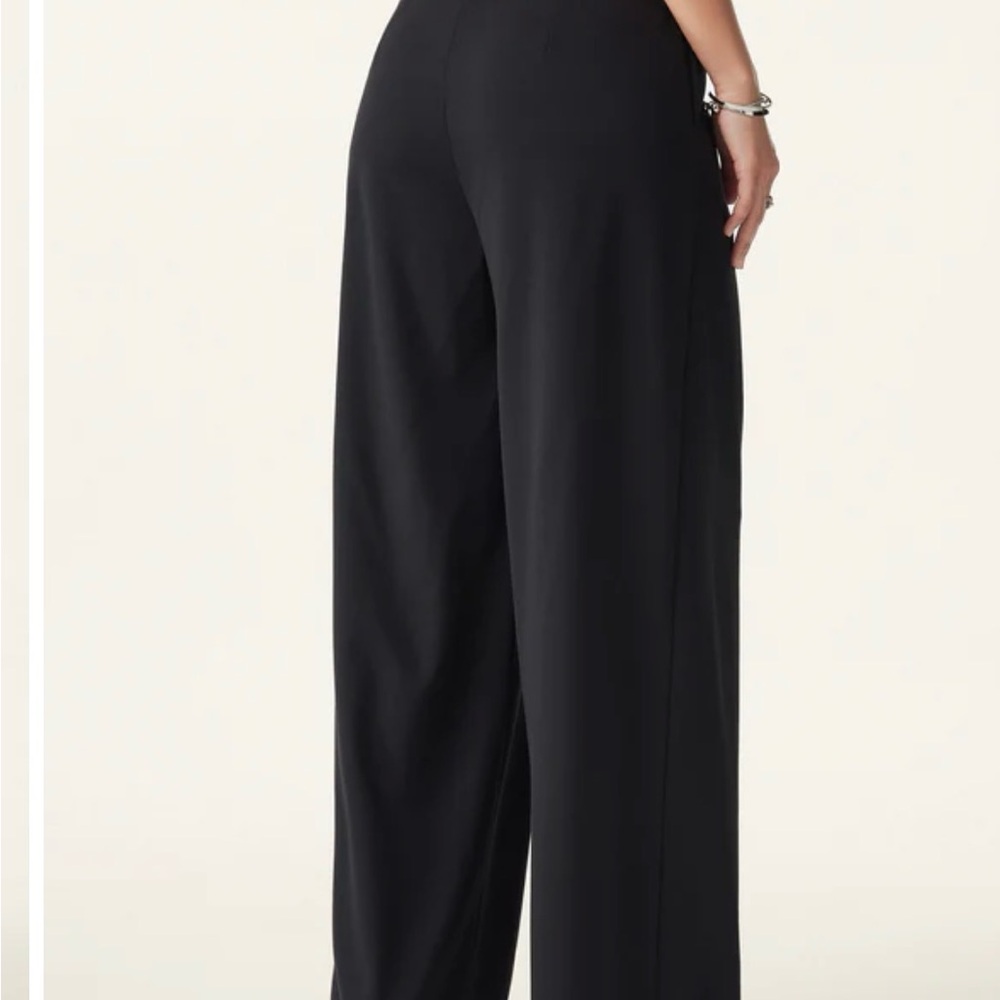 NWT OGL Black Wide-Leg Tailored Pants - Picture 5 of 11